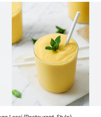 Mango Lassi